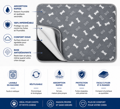 PawPad™ – Tapis éducateur lavable avec phéromones